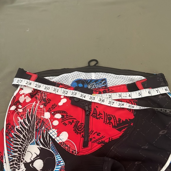 O.NEAL MAYHEM  MX MOTOCROSS Skull & wings printed RIDING  MOTO Pants size 30” - Picture 15 of 16